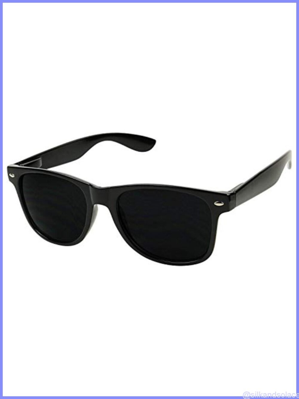 Round Sunglasses UV Protection Spring Hinge Classic 80's Shades Migraine